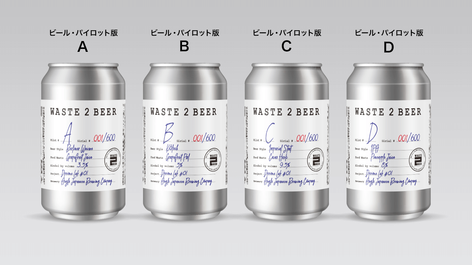 ビール・パイロット版完成