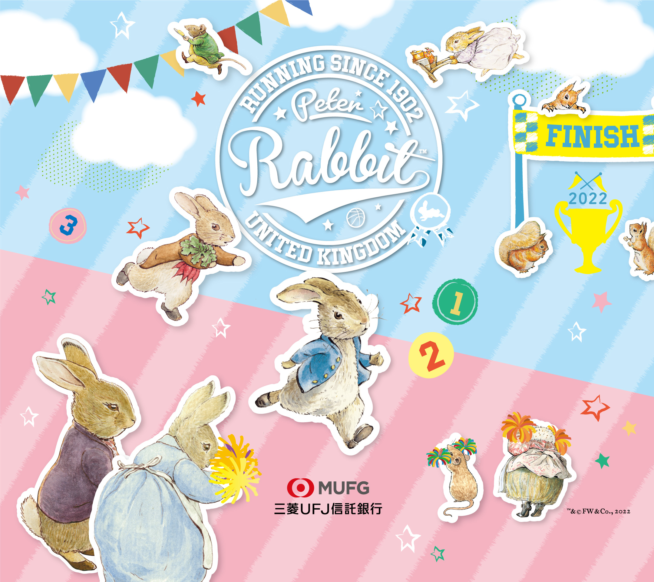 ピーターラビット オリジナル壁紙 三菱ufj信託銀行 ピーターラビット オリジナル壁紙 三菱ufj信託銀行