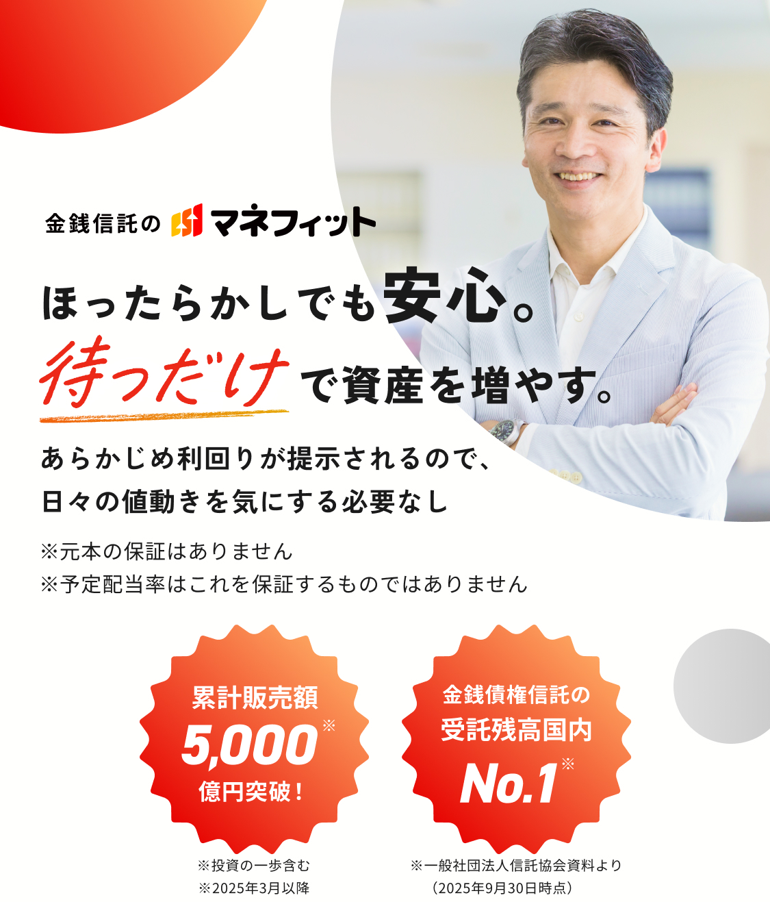 あらかじめ利回りが提示されるので、日々の値動きを気にする必要なし。ほったらかしでも安心。待つだけで資産を増やす。※元本の保証はありません※予定配当率はこれを保証するものではありません